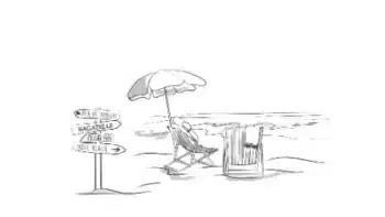 Villa à proximité de la plage à Nosy be, vue sur la mer